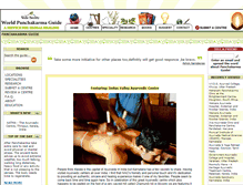 Tablet Screenshot of panchakarma.com